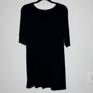 Eileen Fisher Classic Black Medium top